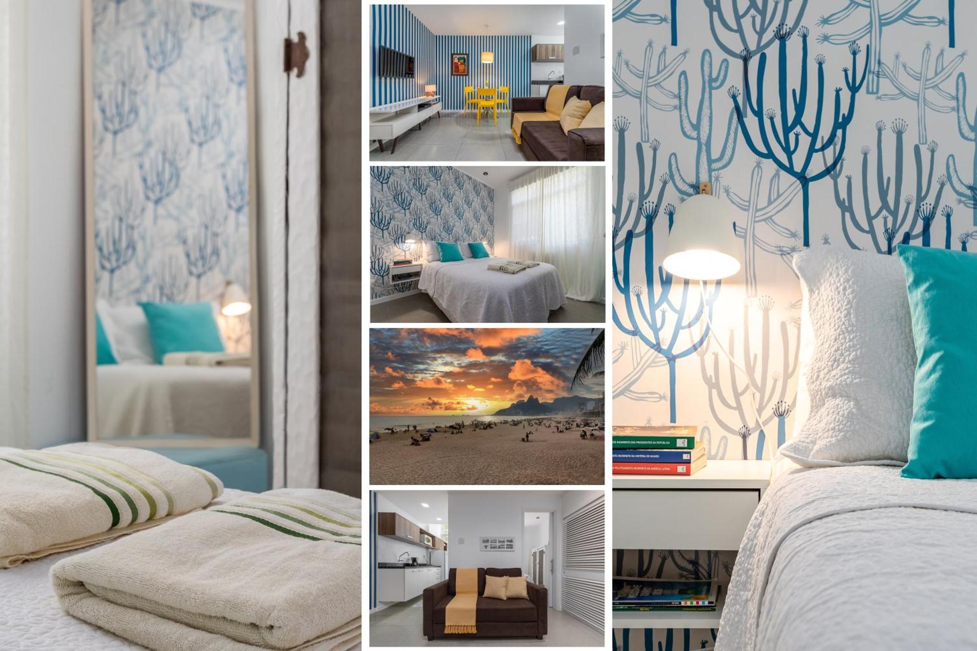 Concept Studio A 200M Praia De Ipanema E 500M Praia Copacabana - Portaria 24H, Cozinha Completa, Ar Condicionado, Smartv E Wi-Fi 35Mbps Rio de Janeiro Eksteriør bilde